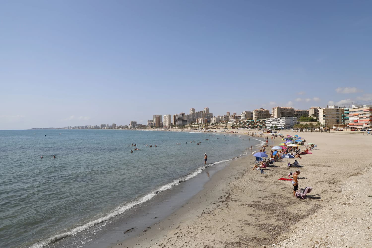 Playa urbana de El Campello
